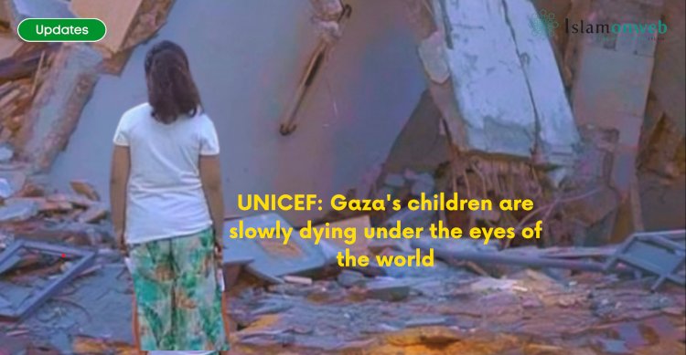 UNICEF: Gaza's children are slowly dying under the eyes of the world
