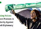 Rising Voices: Student Protests in Solidarity Against Israeli Diplomacy